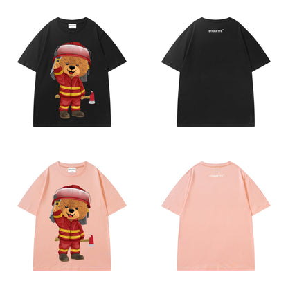 ETDM Kids Tee | 0020 | Fireman Baby Bear