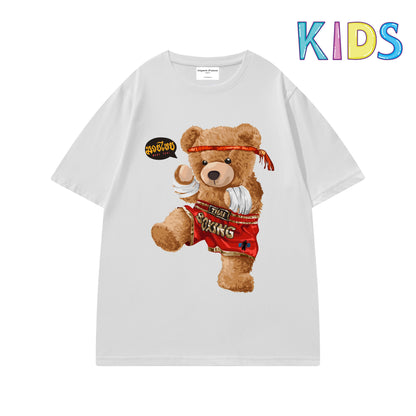 Etiquette Child T-Shirt - 0025 Muay Thai Bear