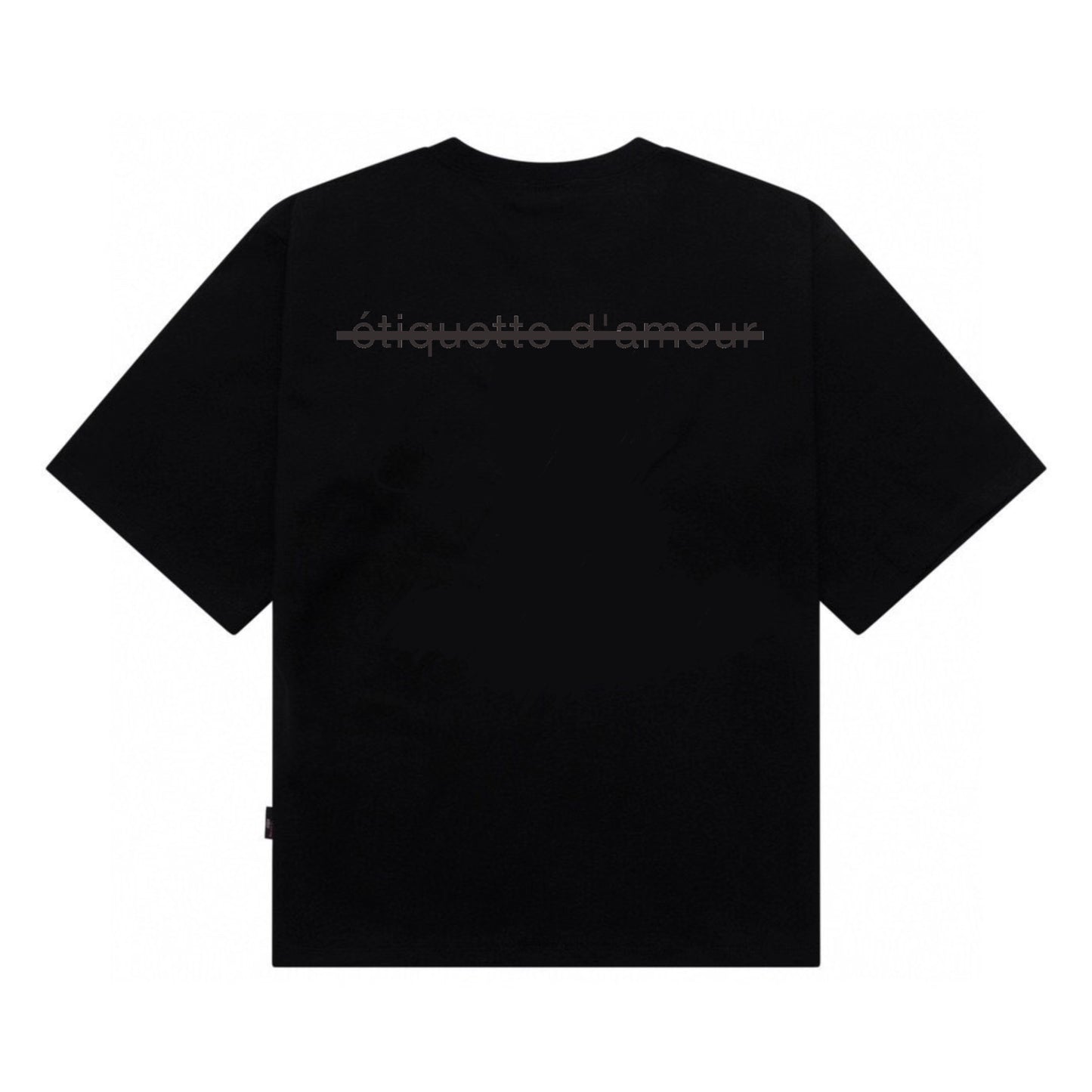 Etiquette Unisex Oversized T-Shirt - 0049 Self-Fixed Bear