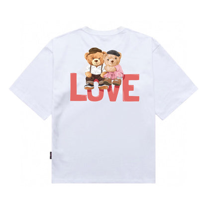 Etiquette Oversized T-Shirt - [0123] LOVE Bears