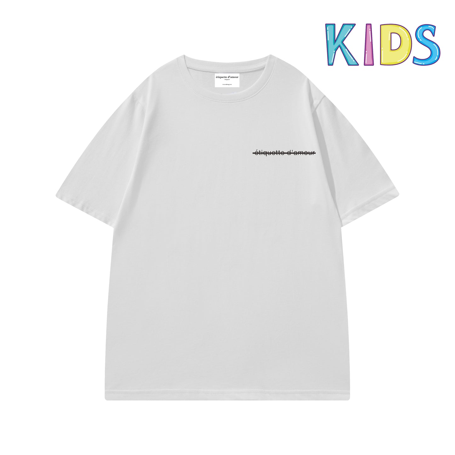 Etiquette Child T-Shirt - 0001 Basic Essential