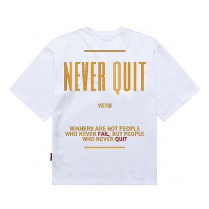 Etiquette Oversized T-Shirt - [0164] Never Quit Ripped Bear