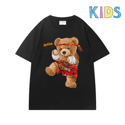 Etiquette Child T-Shirt - 0025 Muay Thai Bear