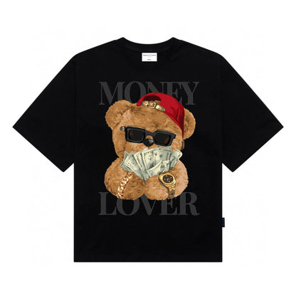 Etiquette Oversized T-Shirt - [0153] Money Lover Bear