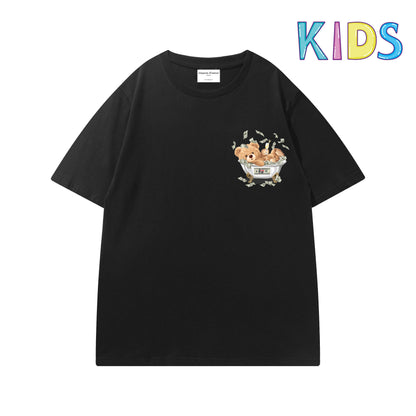 Etiquette Child T-Shirt - 0029 Bath Tub Cash Bear