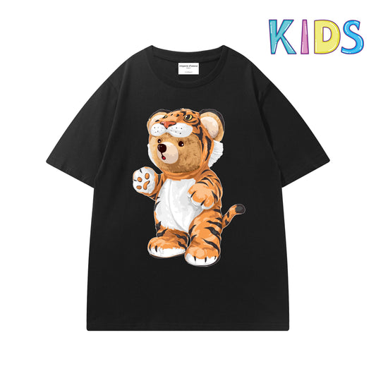 Etiquette Kids T-Shirt - [0006] Tigerr Teddy Bear