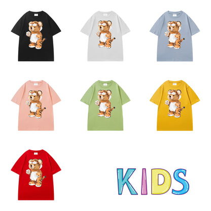 Etiquette Kids T-Shirt - [0006] Tigerr Teddy Bear