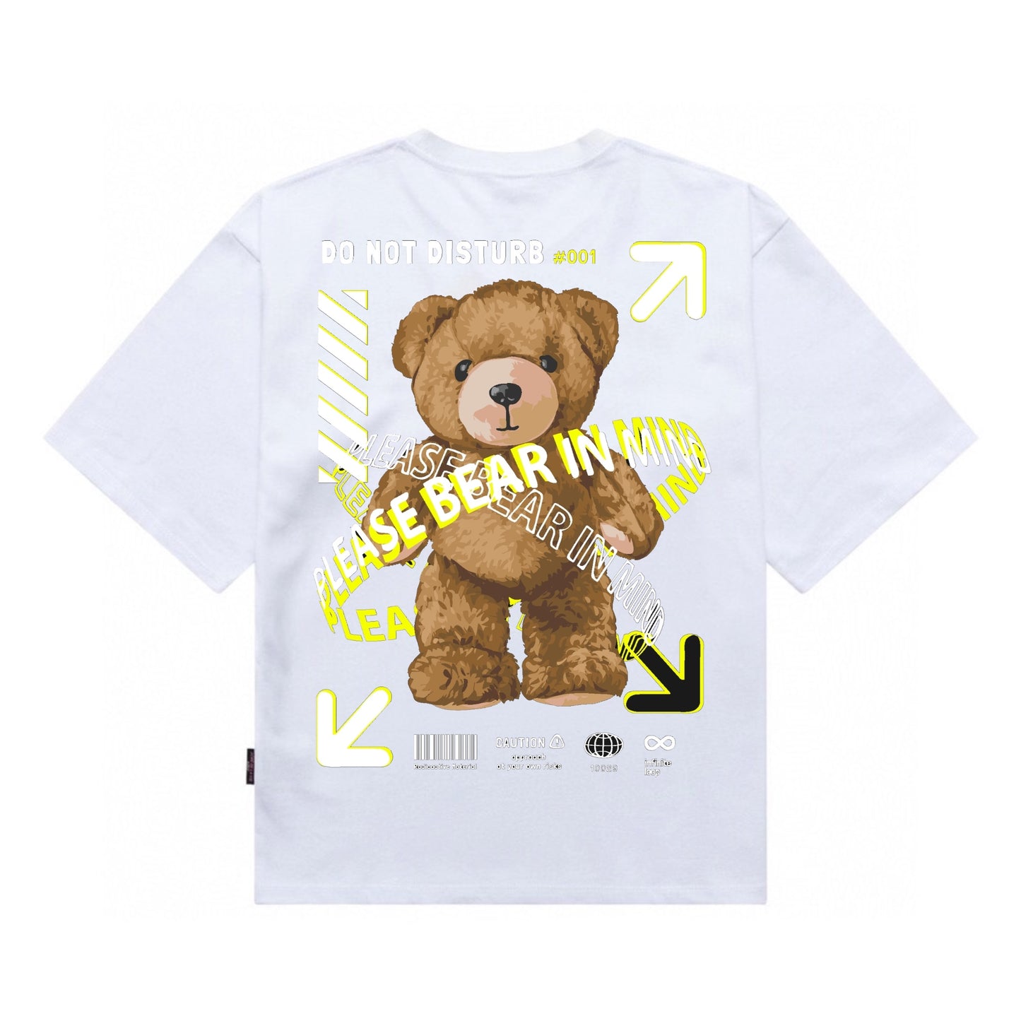 [étiquette d'amour] Bear in Mind Premium Oversize Tee