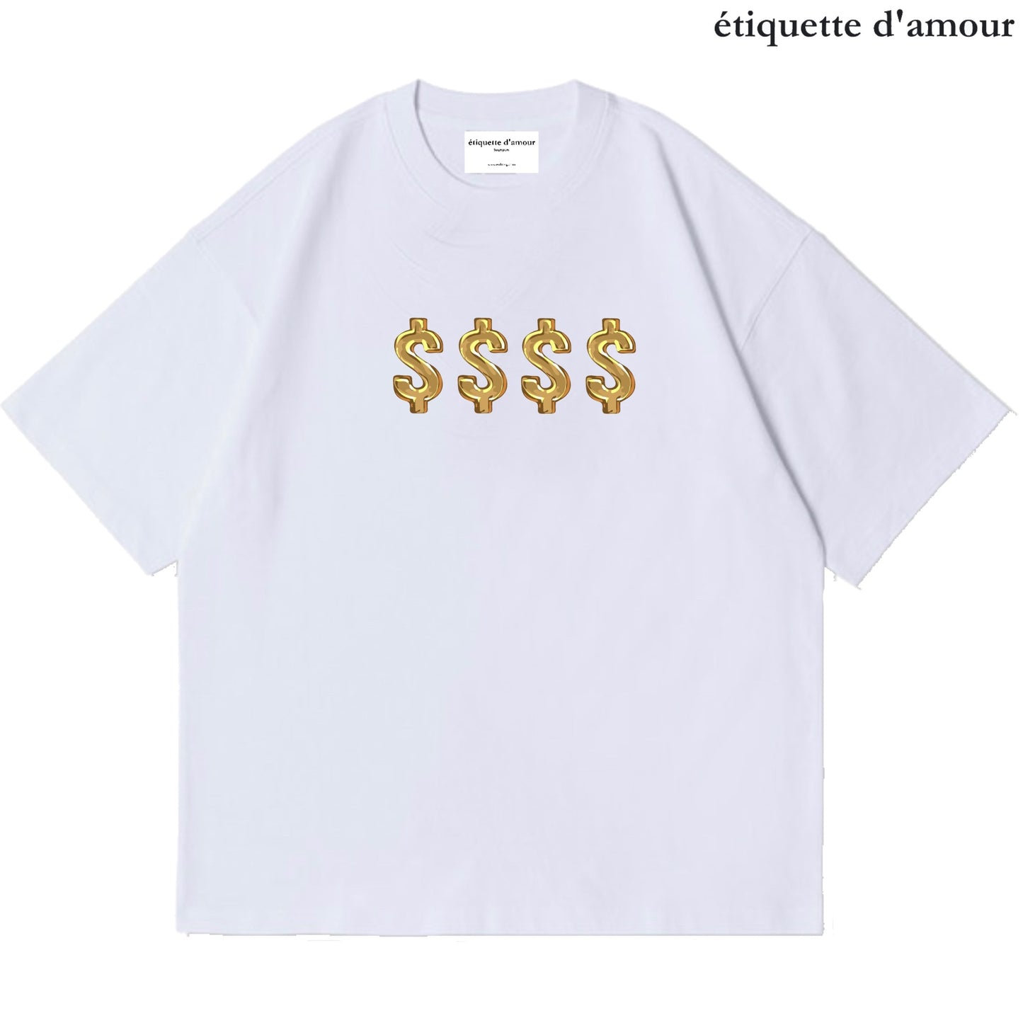 Etiquette Unisex Oversized T-Shirt - 0089 Millionaire’s Tears Bear
