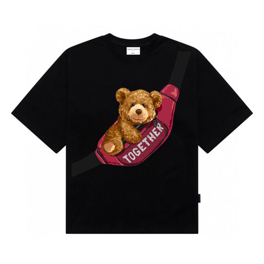 Etiquette Unisex Oversized T-Shirt - 0029 Bum Bag Bear