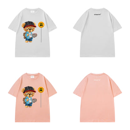 ETDM Kids Tee | 0045 | School Bus Baby Bear