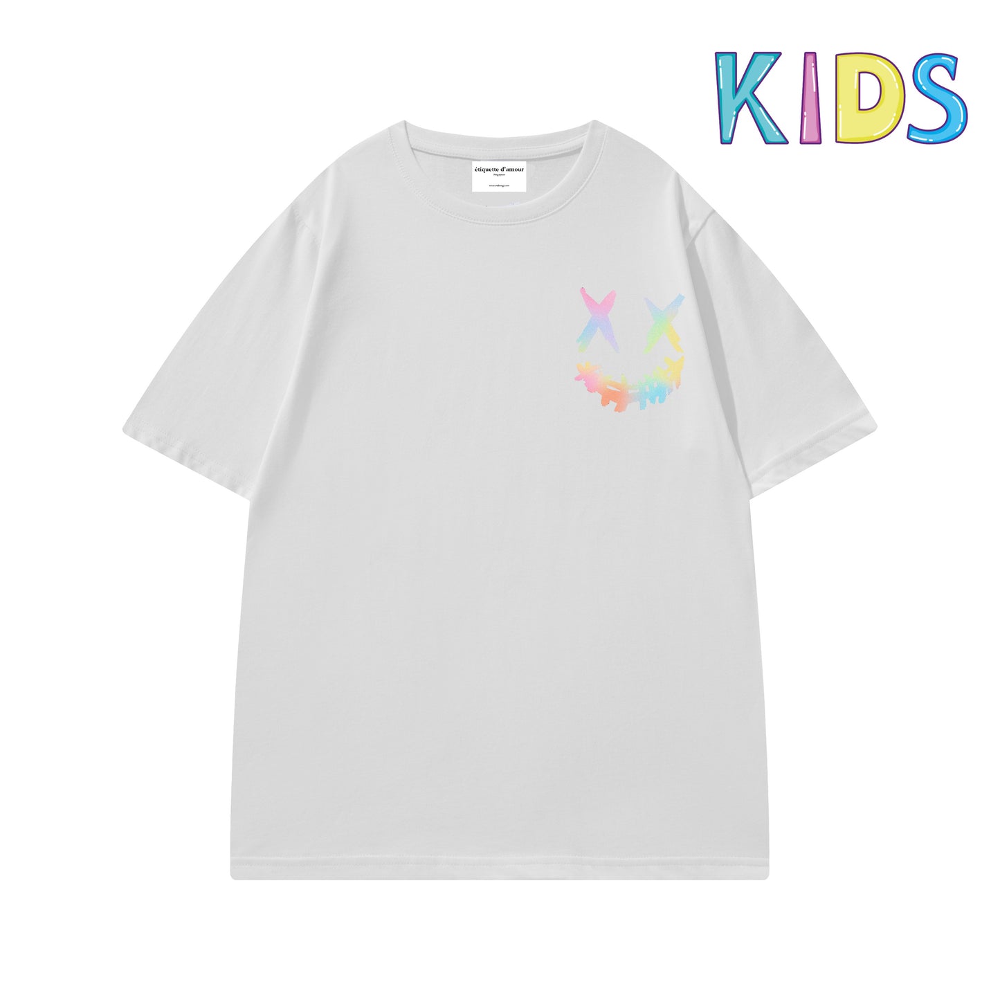 Etiquette Child T-Shirt - 0024 Smiley =) Paddle Pop