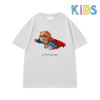 Etiquette Child T-Shirt - 0039 Costume Super Hero