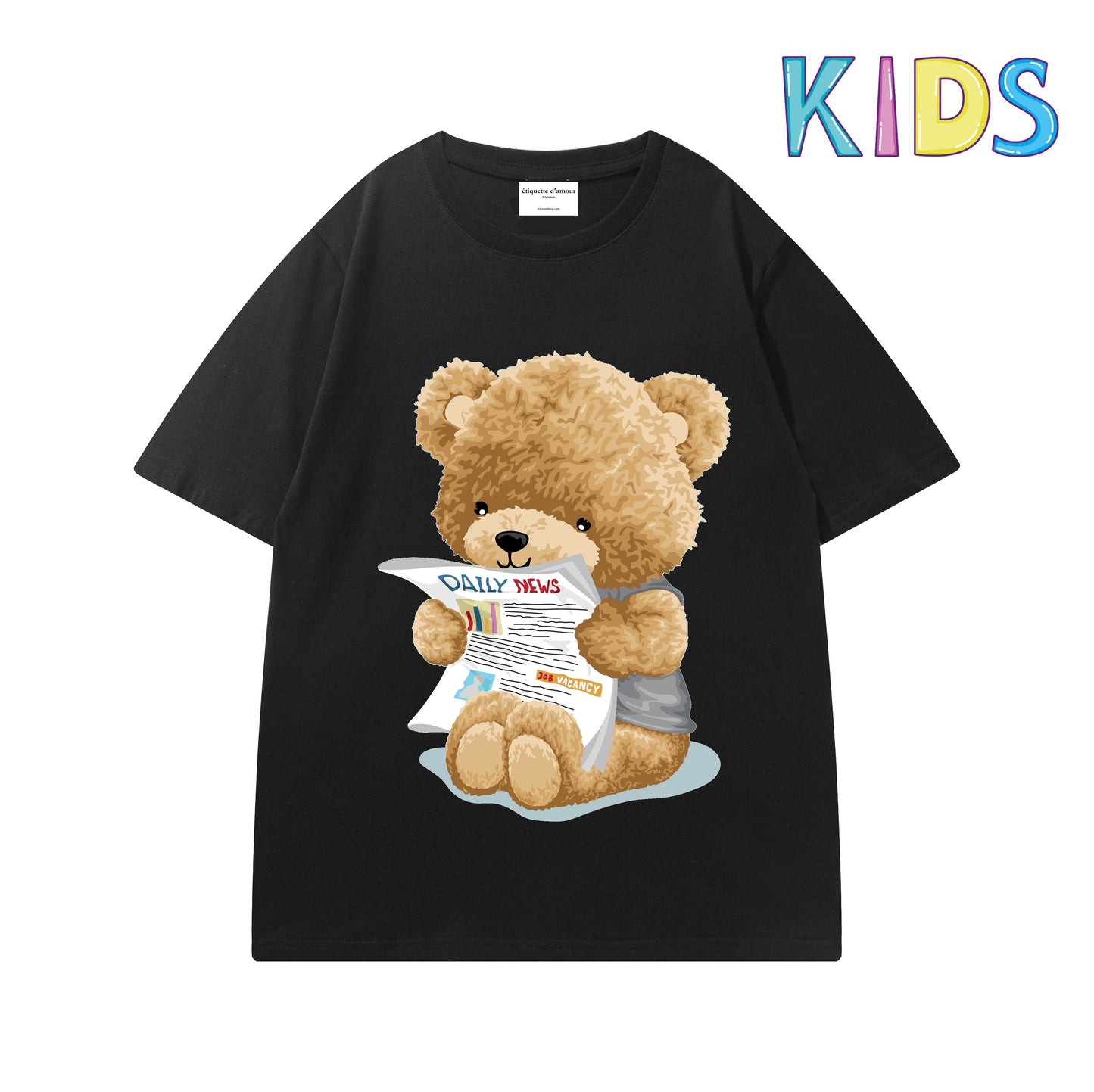 ETDM Kids Tee | 0009 | Daily News Baby Bear