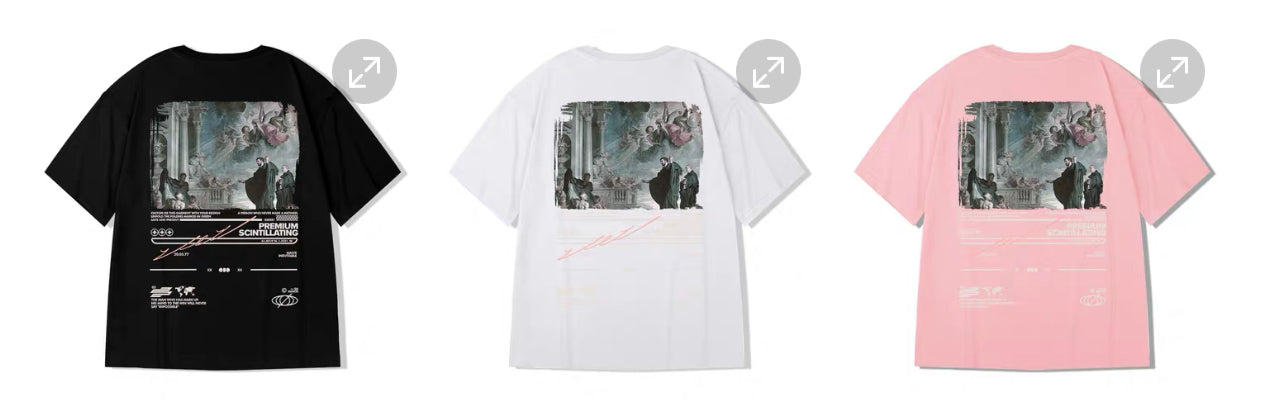 MOYAN - Impossible Angels Oversize Tee