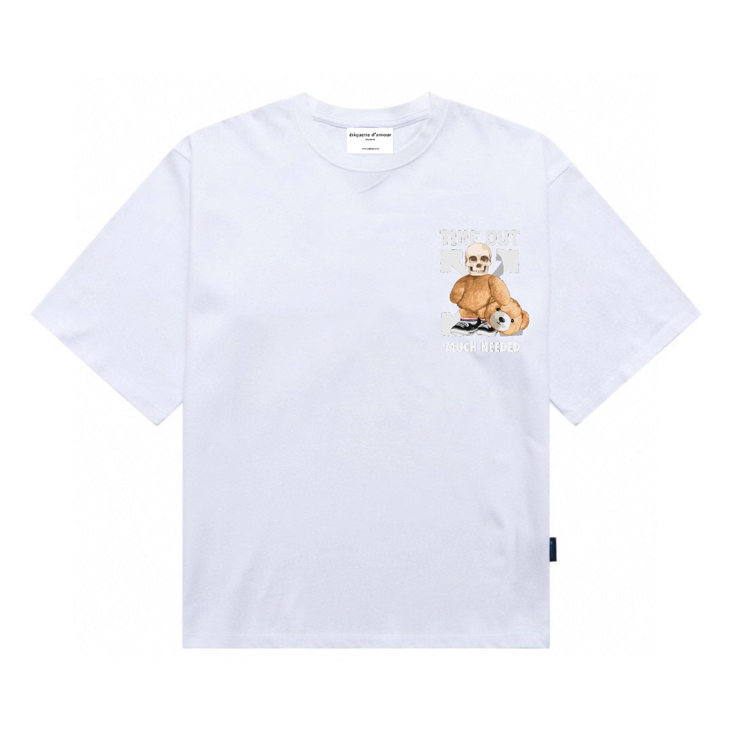 Etiquette Unisex Oversized T-Shirt - 0040 Time Out X Bear