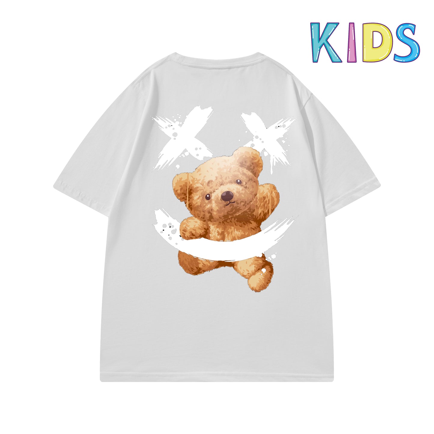 Etiquette Kids T-Shirt - [0001] Ricky Clown Teddy Bear